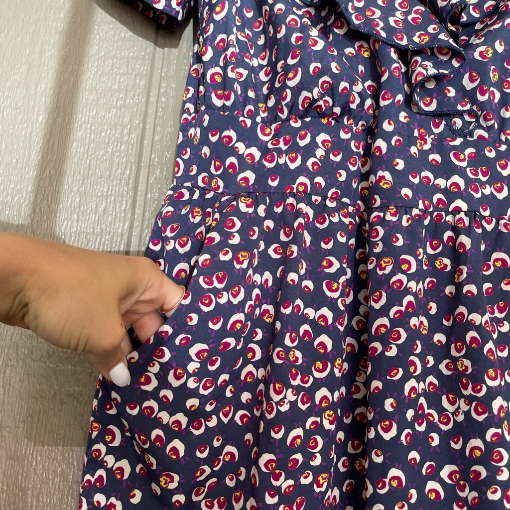 Multi Colored Mini With Pockets